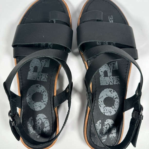 Sorel Ella Criss Cross Women's Sandals - Picture 4 of 6